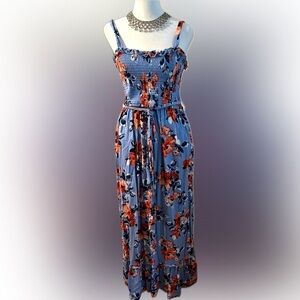 Band of Gypsies floral long dress Size M